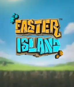 Yggdrasil's Easter Island slot presented against a backdrop of serene landscapes and colorful art style. Highlighted in this image is the slot's dynamic gameplay with unique reel expansions, alongside its distinctive artistic elements, attractive for those drawn to exploring mythical landscapes.