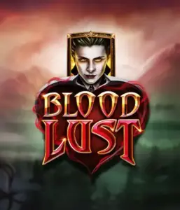 The captivating game interface of Blood Lust, showcasing elegant vampire icons against a mysterious nocturnal landscape. Highlighted in this image is the slot's eerie charm, complemented with its distinctive features, making it an enticing choice for those fascinated by the vampire genre.